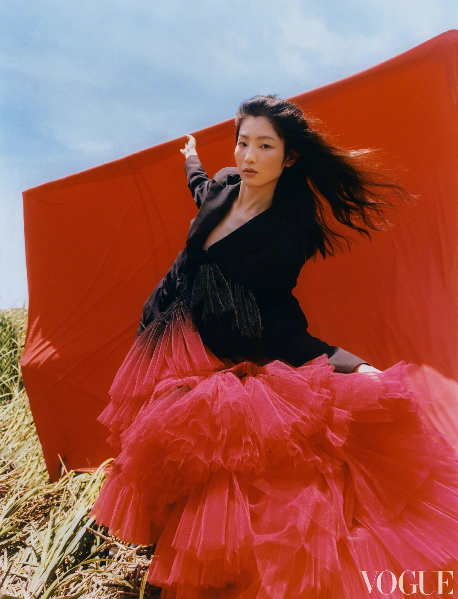 Margaret Zhang's Vogue China Debut: Fan Jinghan by Ma Hallun